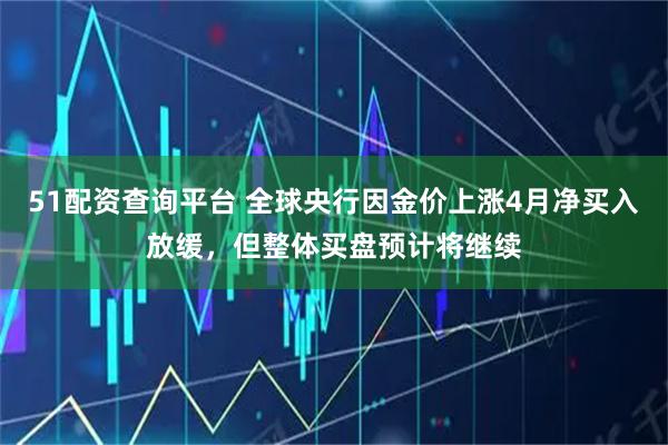 51配资查询平台 全球央行因金价上涨4月净买入放缓,但整体买盘预计将继续